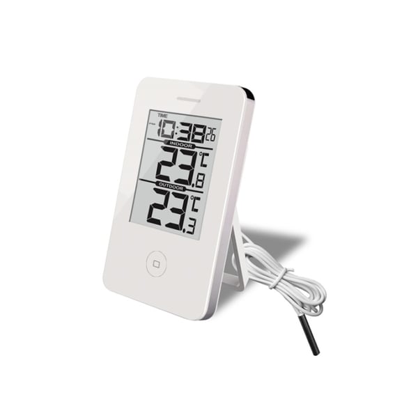 Termometerfabriken Digital Inde/Ude Termometer & Ur