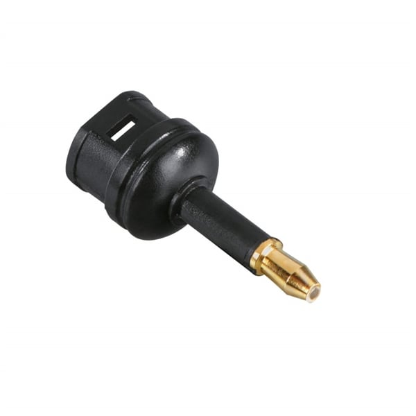 Hama Adapter OTG Toslink 3.5mm Hun-Han Gull Svart