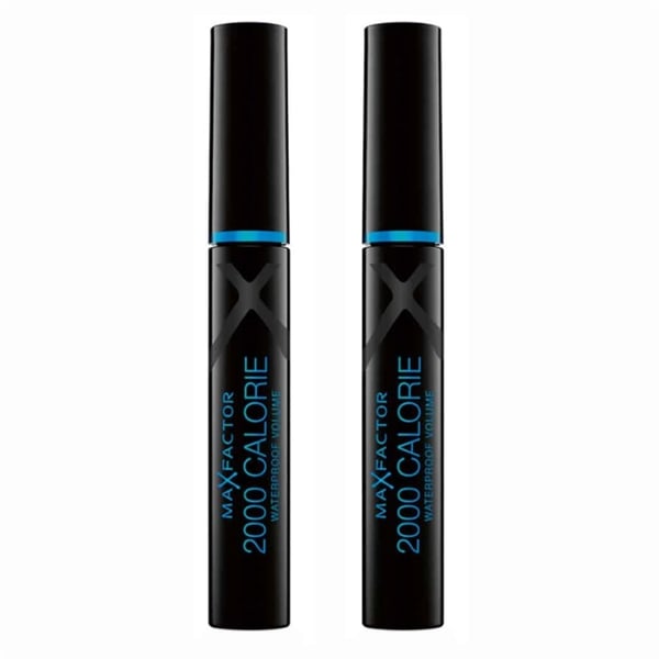 2-pack Max Factor 2000 Calorie Mascara Waterproof Black 9ml