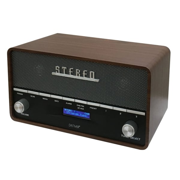 Denver DAB+ & FM-radio Retro-design