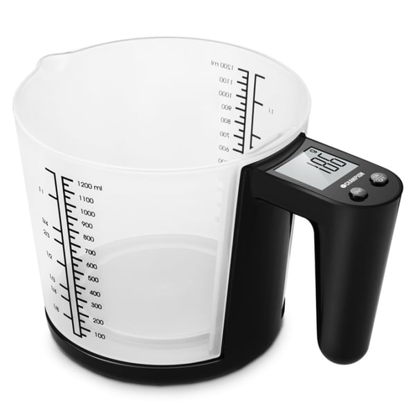 Champion Kjøkkenvekt målekopp 3kg 1200ml KV310 Svart
