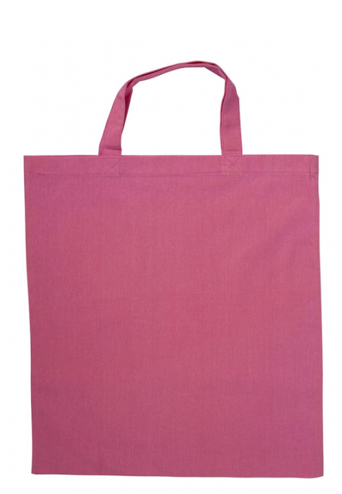 Nightingale Tygkasse 150g Korta Handtag Rosa