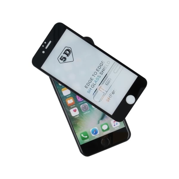 skjermbeskytter i 5D herdet glass til Samsung S9 Plus G965 - svart ramme