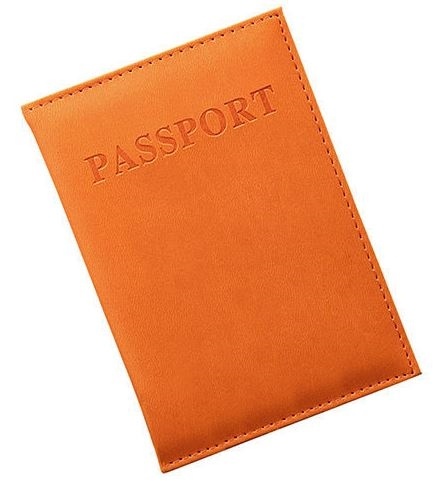 Etui for pass - Oransje