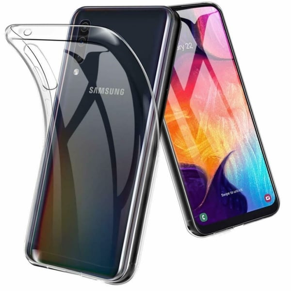Läpinäkyvä TPU-kuori Galaxy A50/A50s/A30s:lle Läpinäkyvä TPU-kuori Galaxy A50/A50s/A30s:lle
