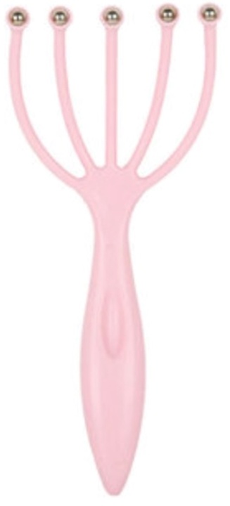 Hovedbundsmassage med metalkugler, Pink Hovedbundsmassage med metalkugler, Pink