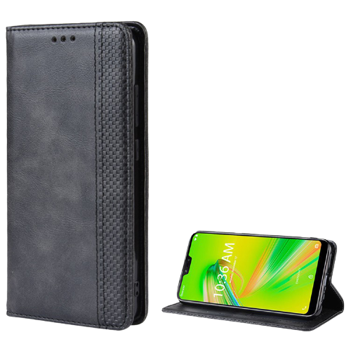 Etui i PU-lær med kortlomme for iPhone 13, Svart