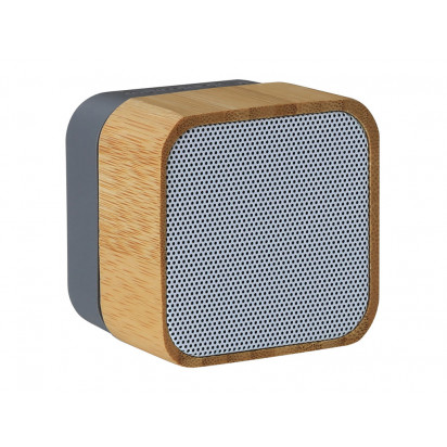 Bluetooth mini-trehøyttaler for kontoret, Grå