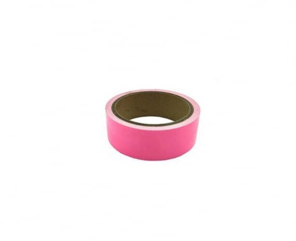 Selvlysende Tape 15mm 5m, Rosa Selvlysende Tape 15mm 5m, Rosa