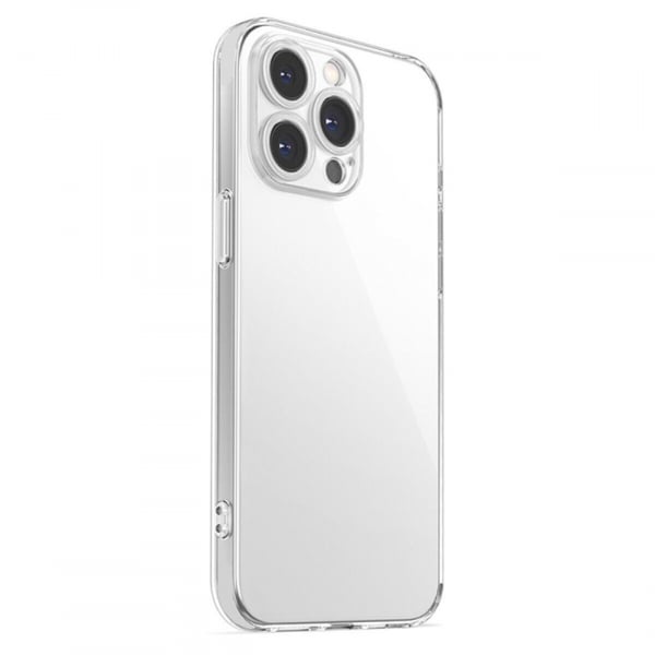 Slank TPU-deksel for iPhone 15 Pro Max, gjennomsiktig