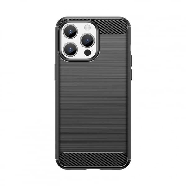 TPU-kotelo iPhone 16 Pro Maxille, musta