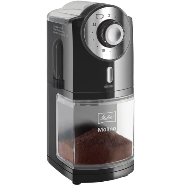 Melitta Kaffekvarn Molino - Svart med Burr Grinder