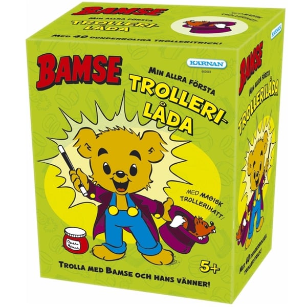 Kärnan Bamses magiske eske med hatt