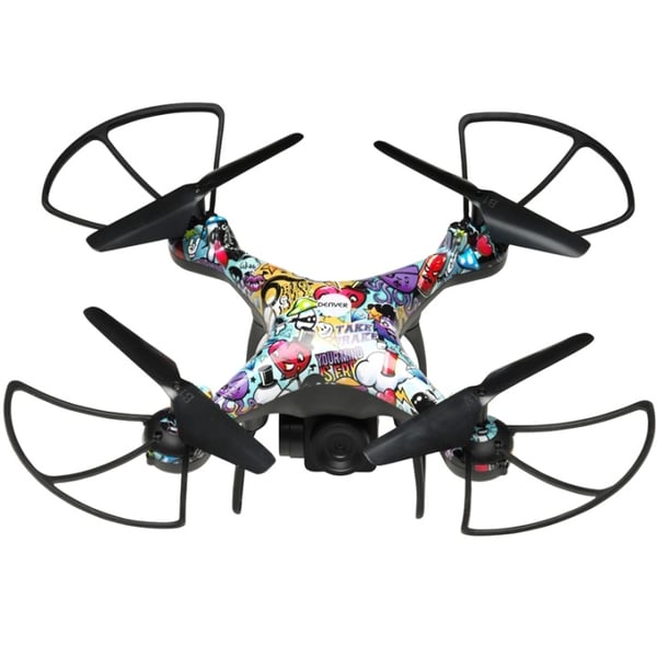 Denver Drone HD-kamera Stort batteri Høydeholder