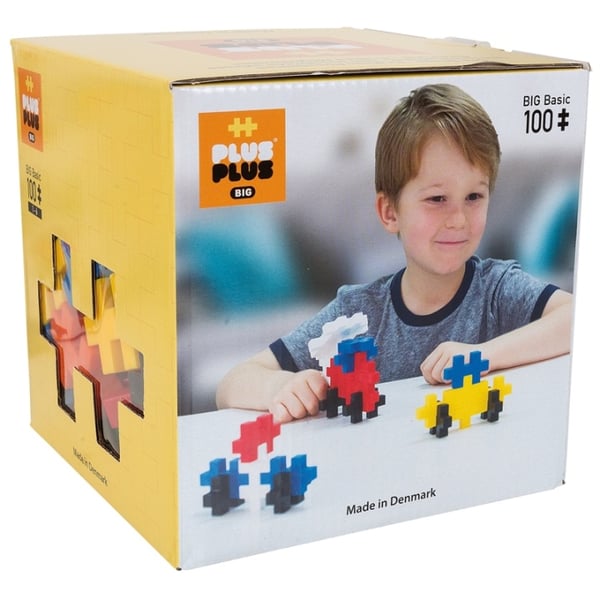 Plus-Plus Big Basic Mix/100 pcs