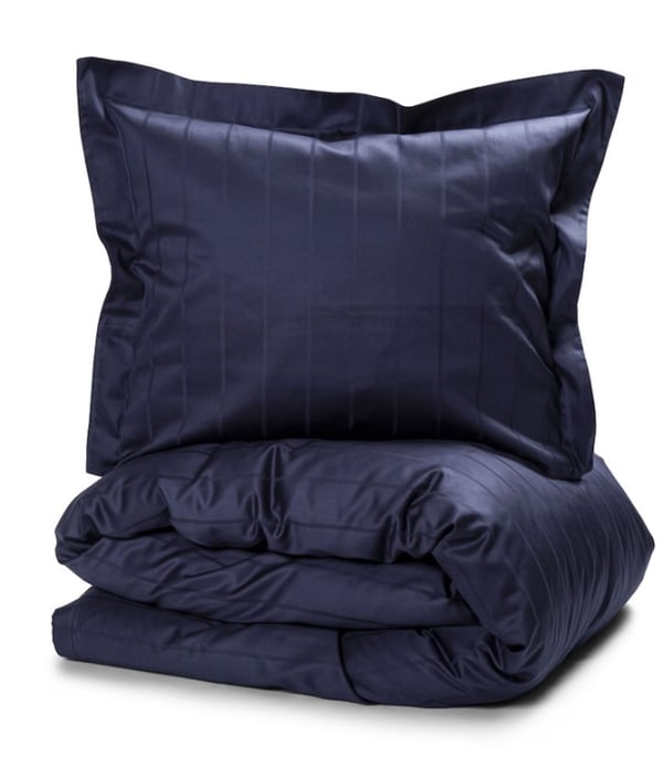 Bäddset 150x210 Liverpool Satin, Marin