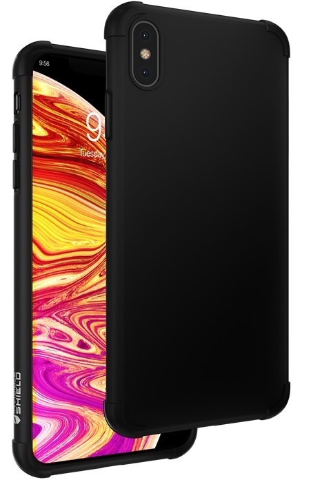 InvisibleShield 360 Protection-deksel, iPhone XS Max, svart