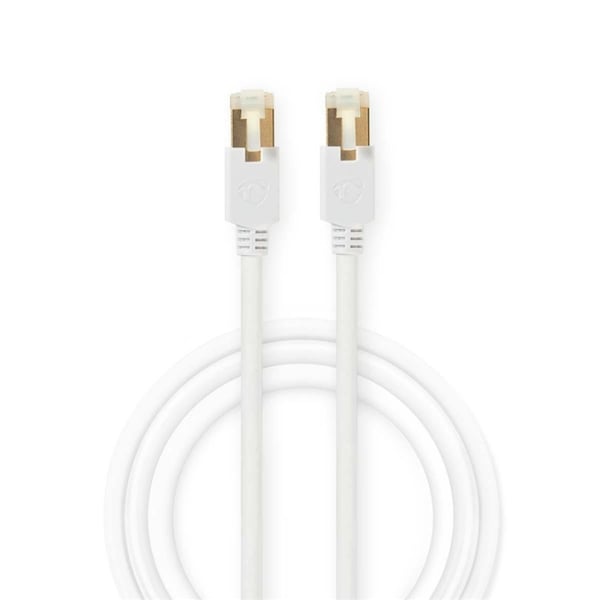 Nedis CAT6 Nettverkskabel | RJ45 Han | RJ45 Han | F/UTP | 5.00 m | Rund | LSZH / PVC | Hvit | Vindus boks