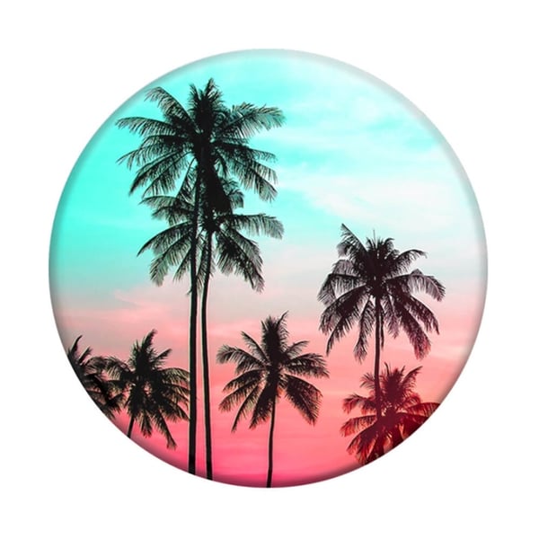PopSockets Tropical Sunset Irrotettava Grip Telinetoiminnolla
