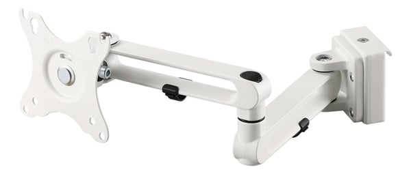 DELTACO OFFICE Monitorarm til rillepanel (DELO-0151), 17-32", 8 kg.