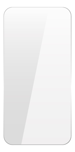 DELTACO skjermbeskytter, Xiaomi Redmi 8/8A, 2,5D fulldekkende glass