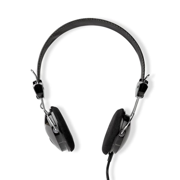 Nedis On-Ear Trådbundna Hörlurar | 3.5 mm | Kabellängd: 1.10 m | Svart