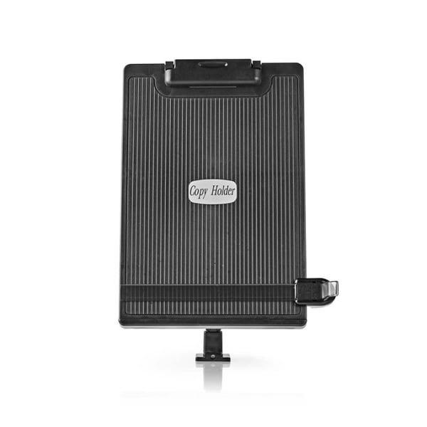 Nedis Kopier Holder | Klemme | passer for papirstørrelse: A4 | Adjustable Angle / Full Motion | Dreievinkel: 360 °