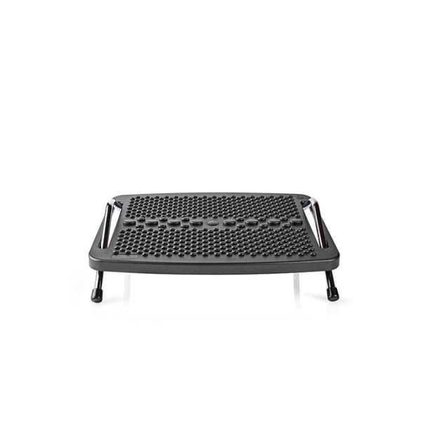 Nedis Fodstøtte | Justerbar vinkel | Sort | Metal / Plastik