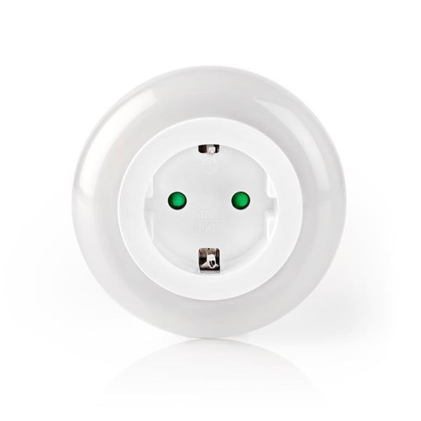 Nedis Plug-In LED natlys | Dag/nat sensor | 3680 W | 10 lm | Blå / Grøn / Hvid