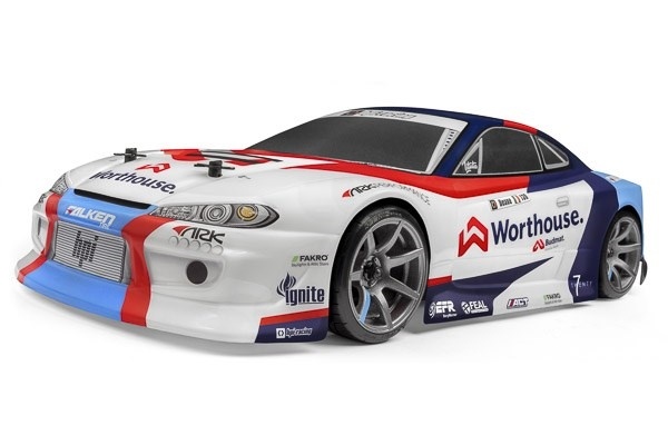 HPI RS4 Sport 3 Drift Worthouse James Dean Nissan S15 1:10 Electric Onroad
