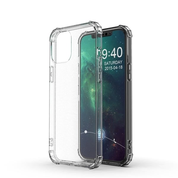 Gjennomsiktig mobildeksel til iPhone 13 Pro