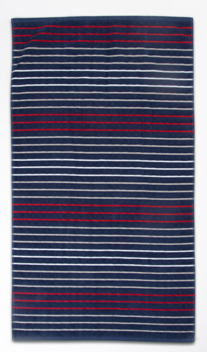 Lord Nelson Victory Seaside håndkle, 80x160cm, Navy