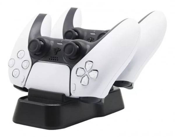 Dobbel ladestasjon for Playstation 5-kontrollere