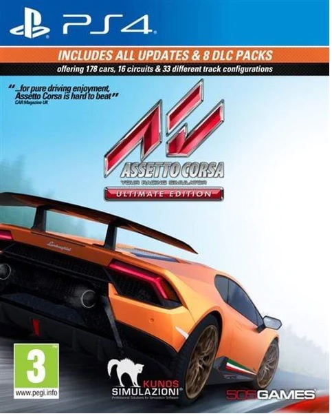 Assetto Corsa: Ultimate Edition (PS4) Assetto Corsa: Ultimate Edition (PS4)