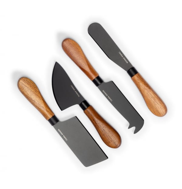 Orrefors Jernverk Juustoveitset 4-pack, musta