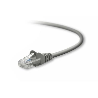 BELKIN Cat5e UTP, Suojaamaton verkkokaapeli / liitosjohto, kiristyssuojaus, harmaa, 3m
