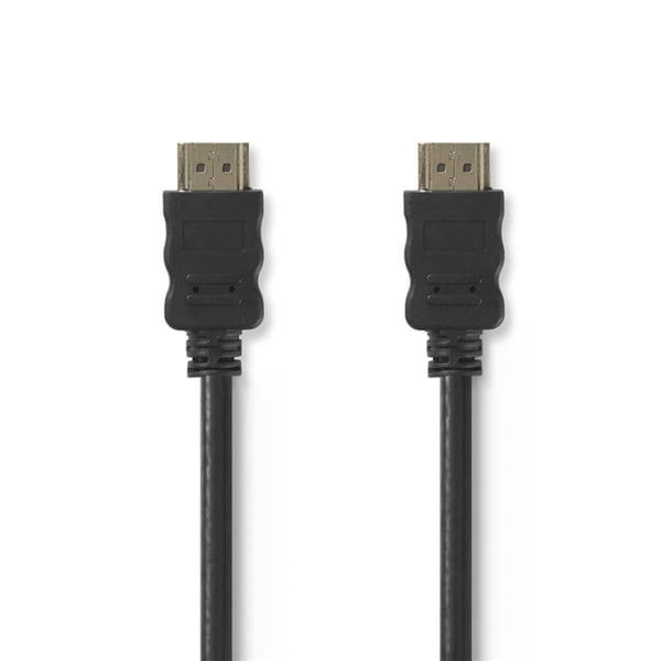 Nedis High Speed HDMI ™ Kaapeli Ethernet | HDMI™ liitin | HDMI™ liitin | 4K@30Hz | ARC | 10.2 Gbps | 3.00 m | Pyöreä | PVC | Musta | Kirjekuori Nedis High Speed HDMI ™ Kaapeli Ethernet | HDMI™ liitin | HDMI™ liitin | 4K@30Hz | ARC | 10.2 Gbps | 3.00 m | Pyöreä | PVC | Musta | Kirjekuori