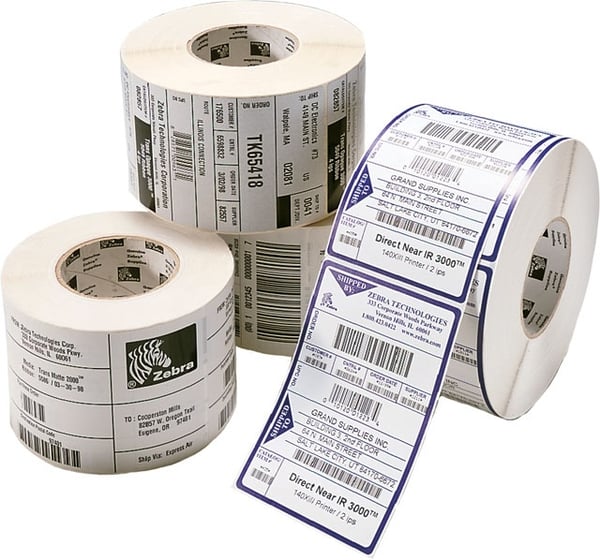 Zebra Z-Perform 1000T, Borttagbar, 51x25 mm 31080 etiketter (6 rullar x 5180) (8 Zebra Z-Perform 1000T, Borttagbar, 51x25 mm 31080 etiketter (6 rullar x 5180) (8