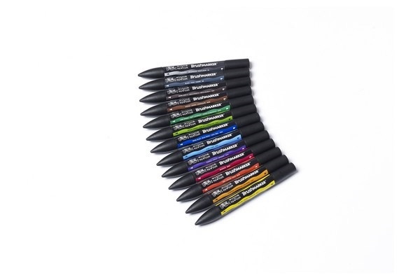 Winsor Brushmarker 12st, Vibrant