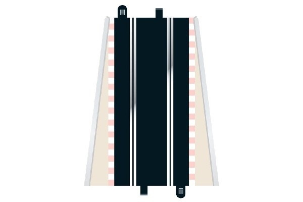 SCALEXTRIC Standard straight 350mm (2 per bag)