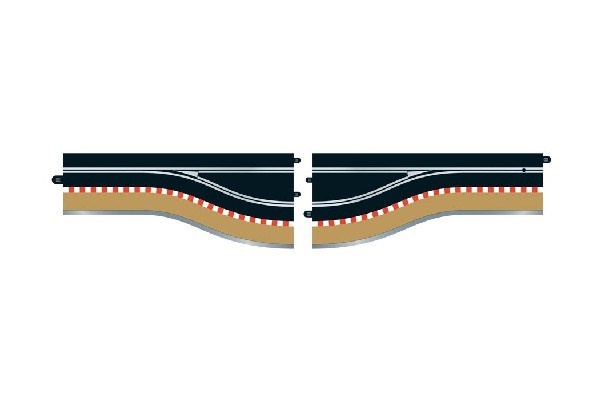 Scalextric 2st Pit Lane - Vänster