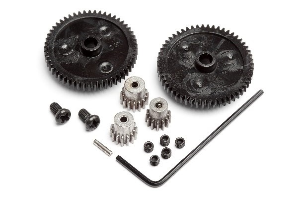 HPI Spur Gear Set (2Pcs)/Pinion Gear Set (3Pcs)