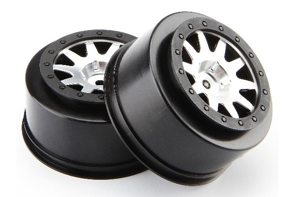 Mk.10 V2-hjul matt krom (4,5 mm offset/2 stk.)