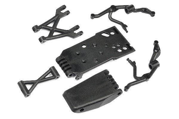 HPI Front Skid Plate Set