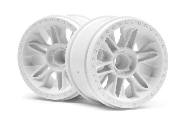HPI 6-Shot St Wheel (White/2Pcs)