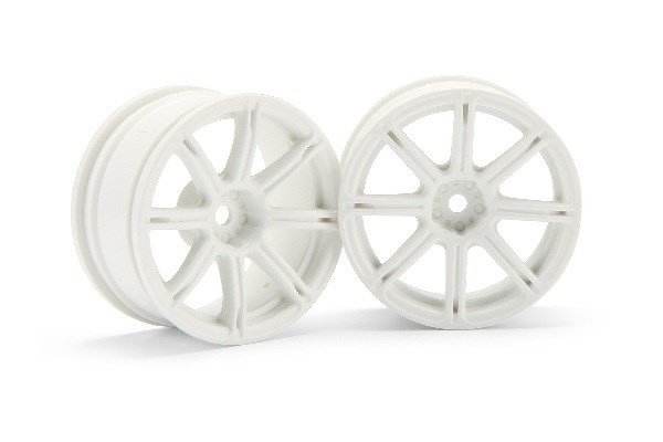 Work Emotion Xc8-hjul 26 mm hvitt (3 mm offset)