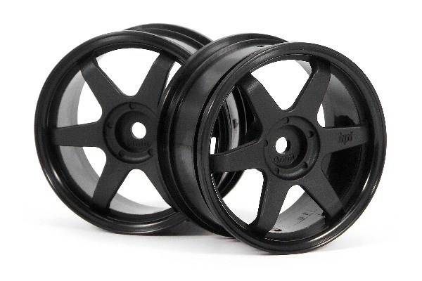 HPI Te37 Wheel 26Mm Black (0Mm Offset)