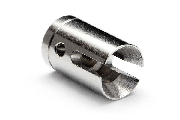 Kraftig koppskjøt 7 x 19 mm (sølv)