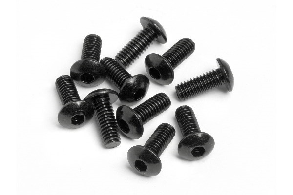 Knaphovedskrue M4X10Mm (sekskantet sokkel/10 stk.)
