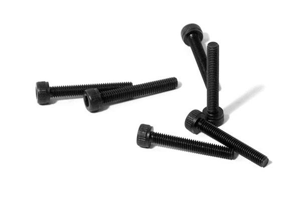HPI Cap Head Screw M3 X 20Mm (Black/6Pcs)